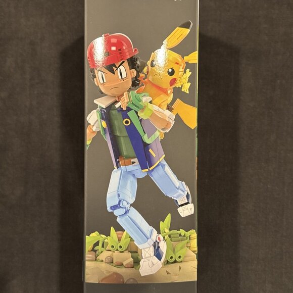 New & Sealed Mega Construx Pokemon Ash & Pikachu: Path to Victory Collectors Set - Picture 7 of 7